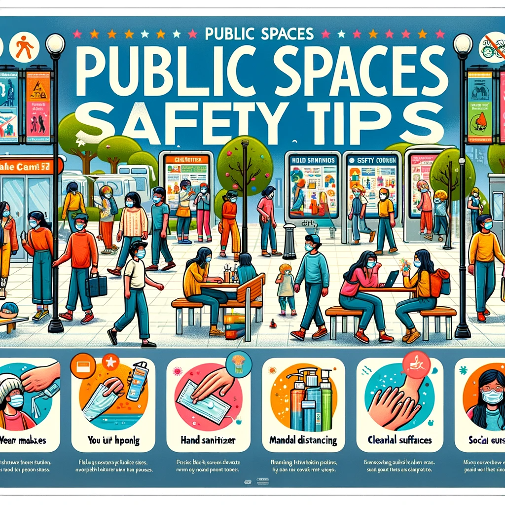 Public Spaces Hygiene Safety Tips